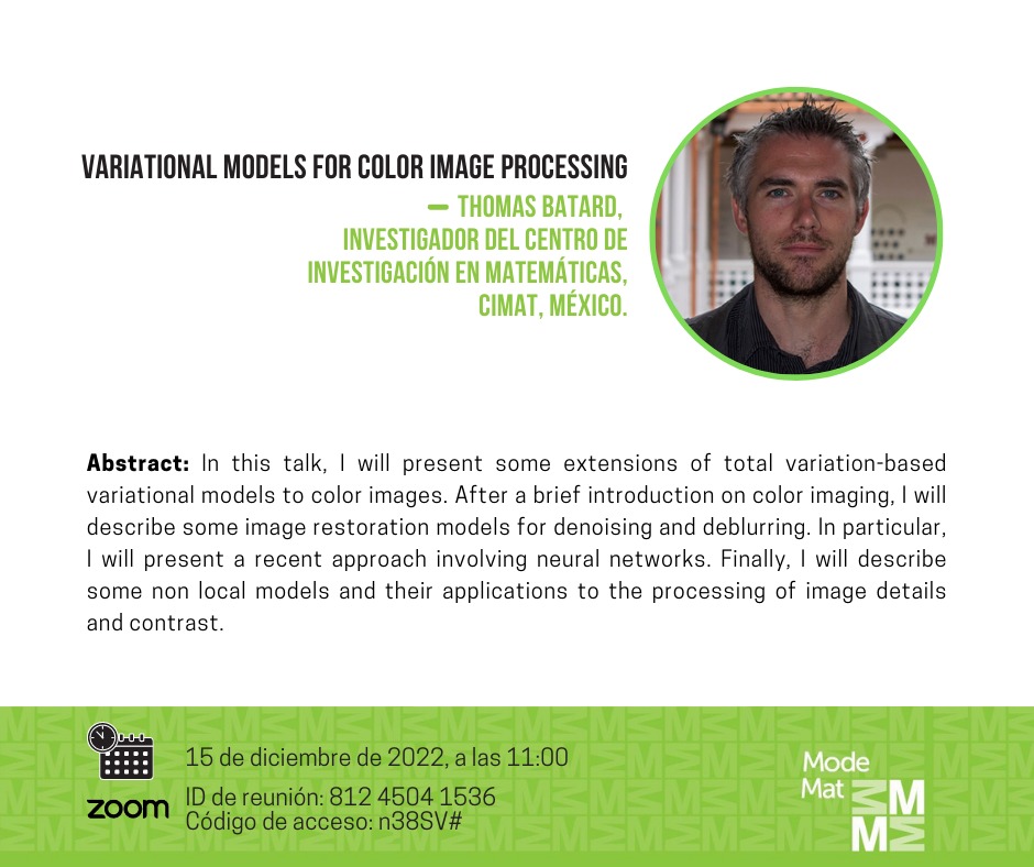 Variational models for color image processing